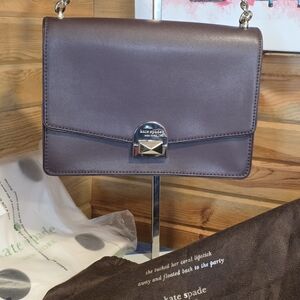 Kate Spade Burgundy Leather Crossbody Bag